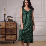 B.Green-Nighties Sleeveless-Print -front