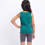 Peacock green-Jasmine Junior Print-back