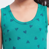 Peacock green-Queen print-closeup
