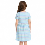 Sky blue-joy print-back