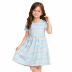 Sky blue-joy print-front