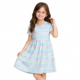 Sky blue-joy print-front